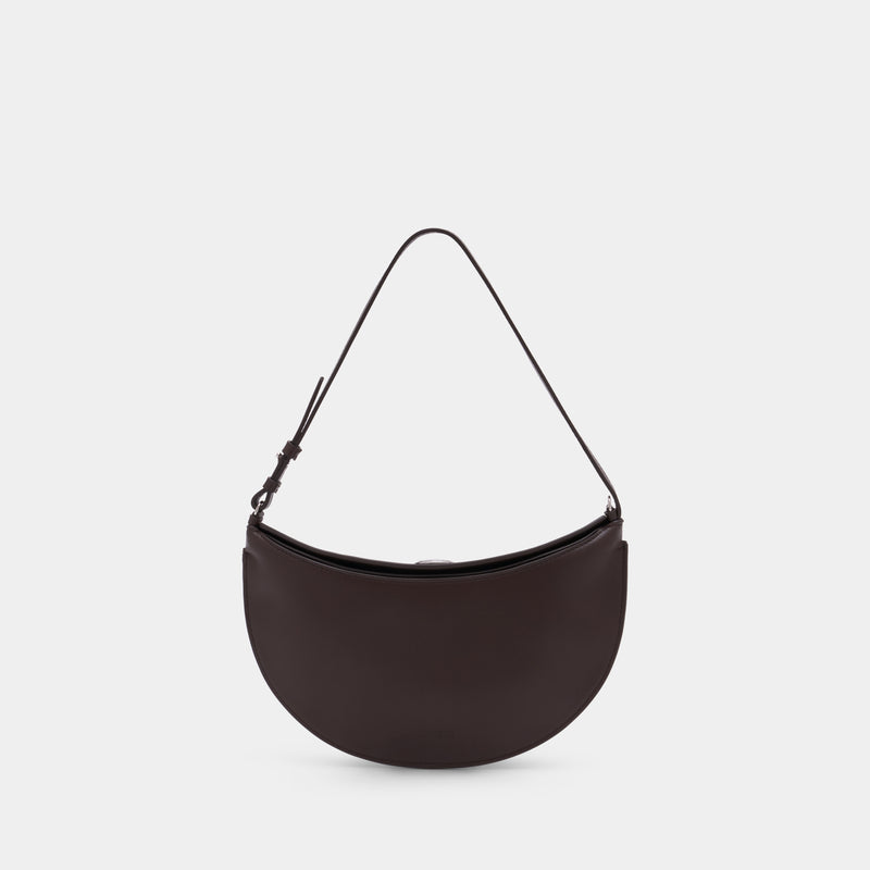 Le Petit Calisso Rond - Jacquemus - Cuir - Marron