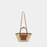 Le Petit Panier Soli - Jacquemus - Raphia - Marron