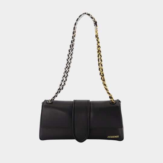 Le Bambino Chaine - Jacquemus - Cuir - Noir