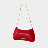 Le Petit Bisou Chaine - Jacquemus - Cuir - Rouge