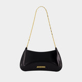 Le Petit Bisou Chaine - Jacquemus - Cuir - Noir