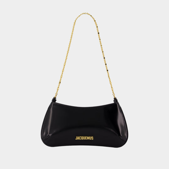 Le Petit Bisou Chaine - Jacquemus - Cuir - Noir