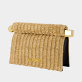 La Petite Pochette Rond Carre - Jacquemus - Synthétique - Beige