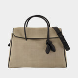Le Cabas Turismo - Jacquemus - Cuir - Ivoire