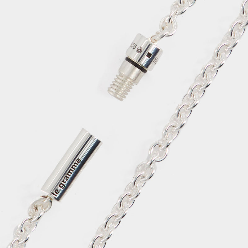 Bracelet 11G Cable Chaine - Le Gramme - Argent