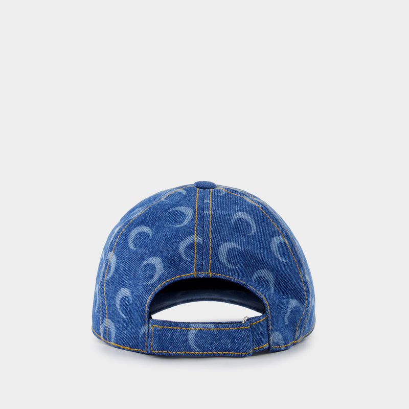 Casquette Moon Laser - Marine Serre - Coton - Bleu