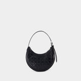 Sac Porté Épaule Monogram Eclips Mini - Marine Serre - Cuir - Noir