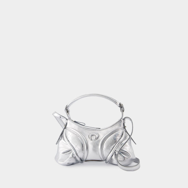 Sac Stardust Mini - Marine Serre - Cuir - Argenté