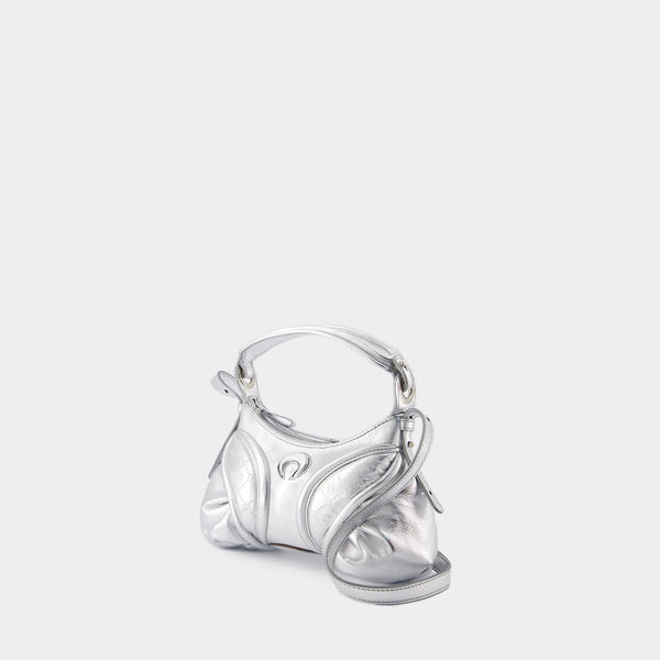 Sac Stardust Mini - Marine Serre - Cuir - Argenté