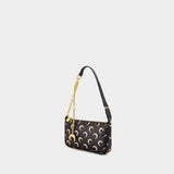 Sac Porté Épaule Moon Canvas Core - Marine Serre - Cuir - Marron