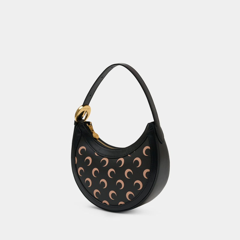 Sac Porté Épaule Moon Eclips Mini - Marine Serre - Synthétique - Noir