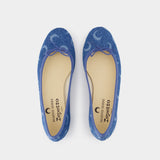 Ballerines Camille - Marine Serre - Denim - Bleu