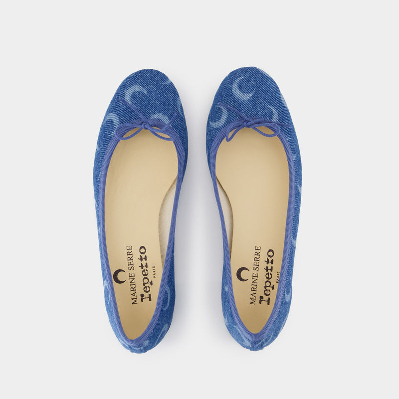 Ballerines Camille - Marine Serre - Denim - Bleu