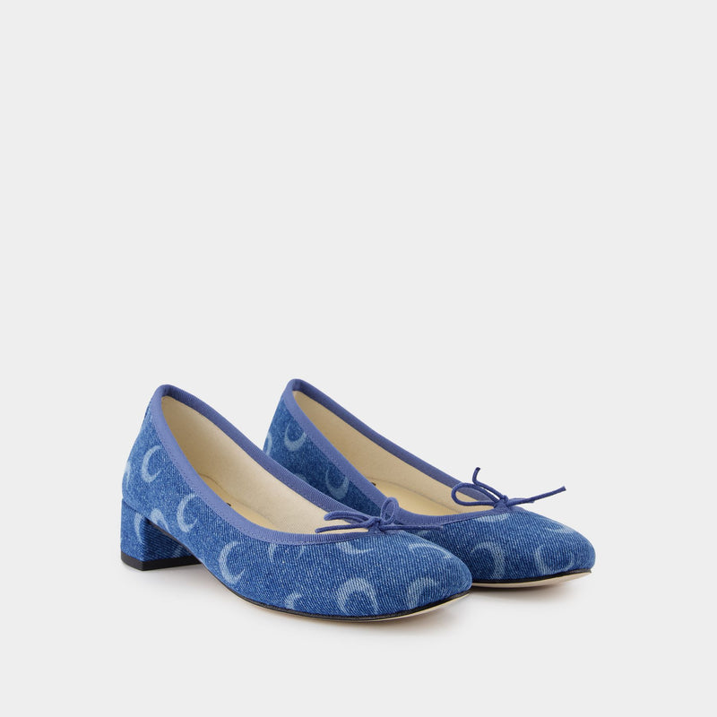 Ballerines Camille - Marine Serre - Denim - Bleu