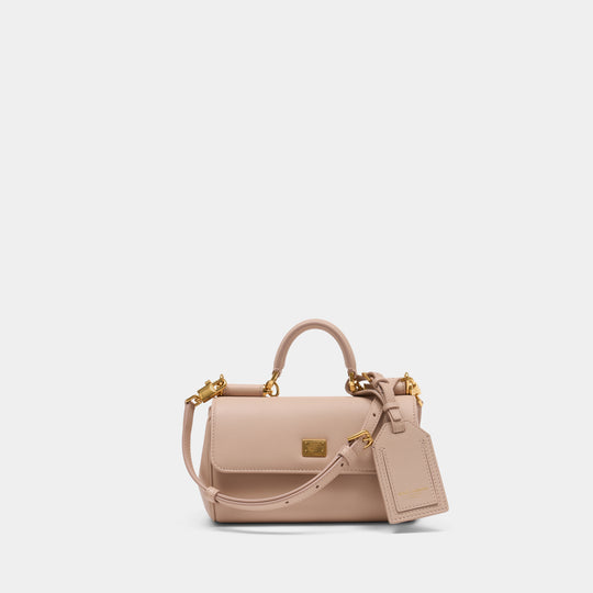 Sac À Main Vit.plonge Lux - Dolce&Gabbana - Cuir - Rose