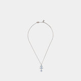 Collier Masha - Vivienne Westwood - Métal - Bleu