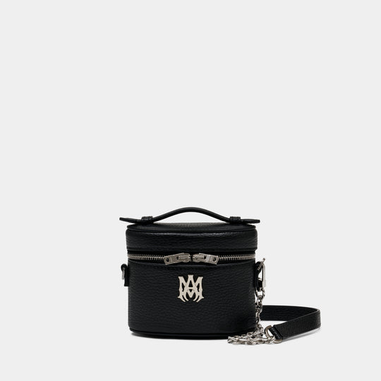 Sac À Bandoulière Nano Vanity - Amiri - Cuir - Noir