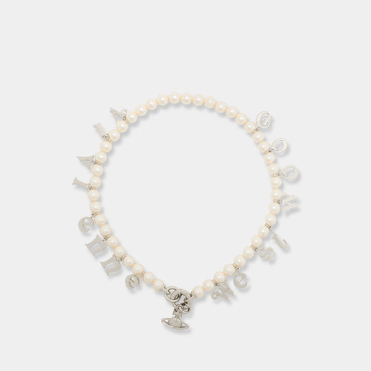Collier Leanne - Vivienne Westwood - Métal - Blanc
