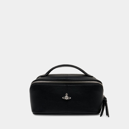 Pochette Cosmetic Case - Vivienne Westwood - Synthétique - Noir
