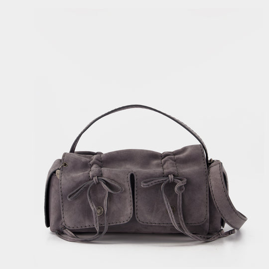 Sac À Main Multipocket S - Acne Studios - Cuir - Gris