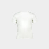 T-Shirt Gots Wildflower - Kenzo - Coton - Blanc