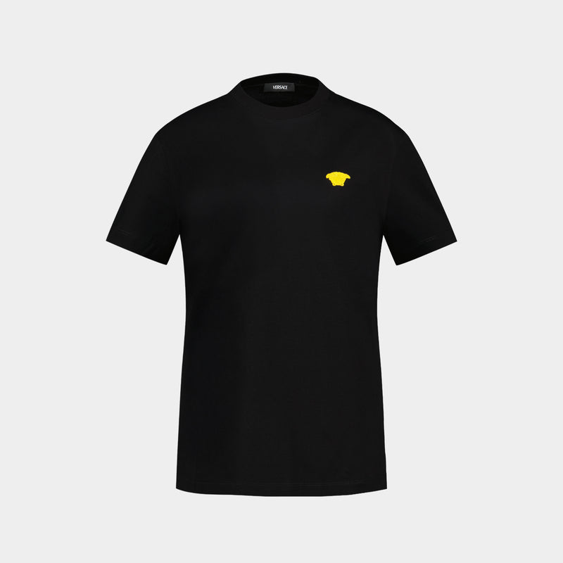 T Shirt Medusa Pop - Versace - Coton - Noir