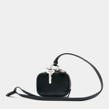 Sac Porté Épaule Camero Clip - Acne Studios - Cuir - Noir