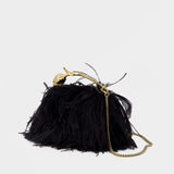 Sac À Main Mini Bloom - ERDEM - Cuir - Noir