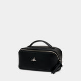 Pochette Cosmetic Case - Vivienne Westwood - Synthétique - Noir
