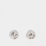 Boucles D'oreilles Knot - SELF PORTRAIT - Métal - Argenté