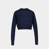 Polo Ls - Marine Serre - Coton - Bleu