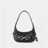 Sac Porté Épaule Belted Ergo 26 - Coach - Cuir - Noir