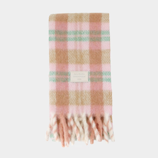 Écharpe - Acne Studios - Laine - Rose