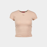 T-Shirt T-Bunny-Tail-S1 - DIESEL - Coton - Beige