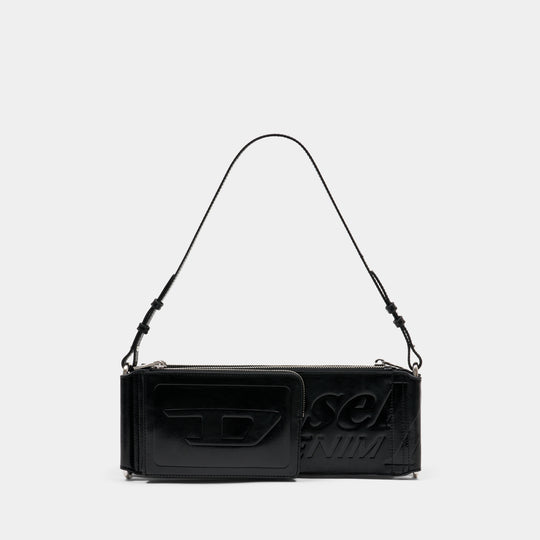 Sac Porté Épaule Flag-D X - DIESEL - Synthétique - Noir
