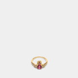 Bague Ismene - Vivienne Westwood - Argent - Jaune