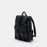 Sac À Dos Re Tech Quilted - Ganni - Synthétique - Noir