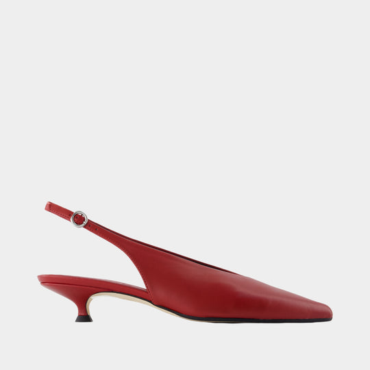 Escarpins Camila - Aeyde - Cuir - Rouge