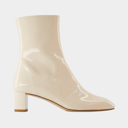 Bottines Millie - Aeyde - Cuir - Blanc