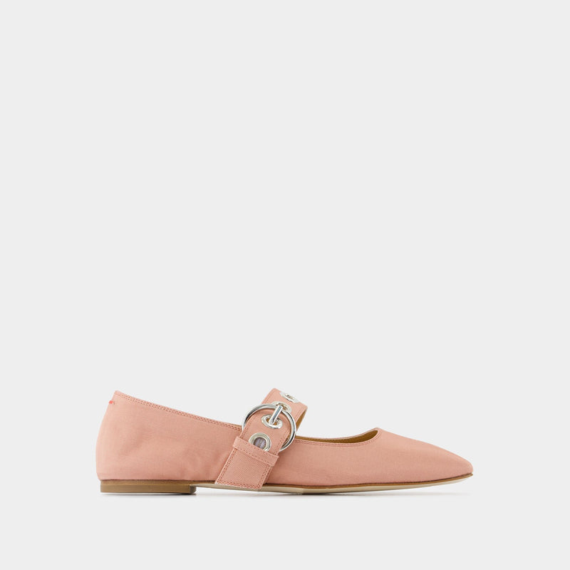 Ballerines Uma Eyelet - Aeyde - Soie - Rose