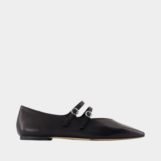 Ballerines Franny - Aeyde - Cuir - Noir