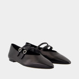 Ballerines Franny - Aeyde - Cuir - Noir