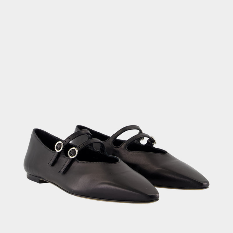 Ballerines Franny - Aeyde - Cuir - Noir
