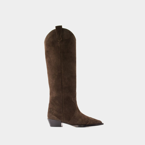 Bottes Aruna - Aeyde - Daim - Moka