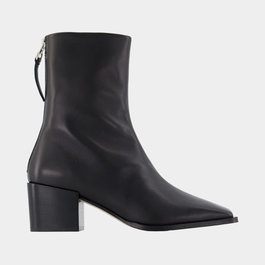 Bottines Amina - Aeyde - Cuir - Noir