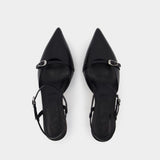 Sandales Melia - Aeyde - Cuir - Noir