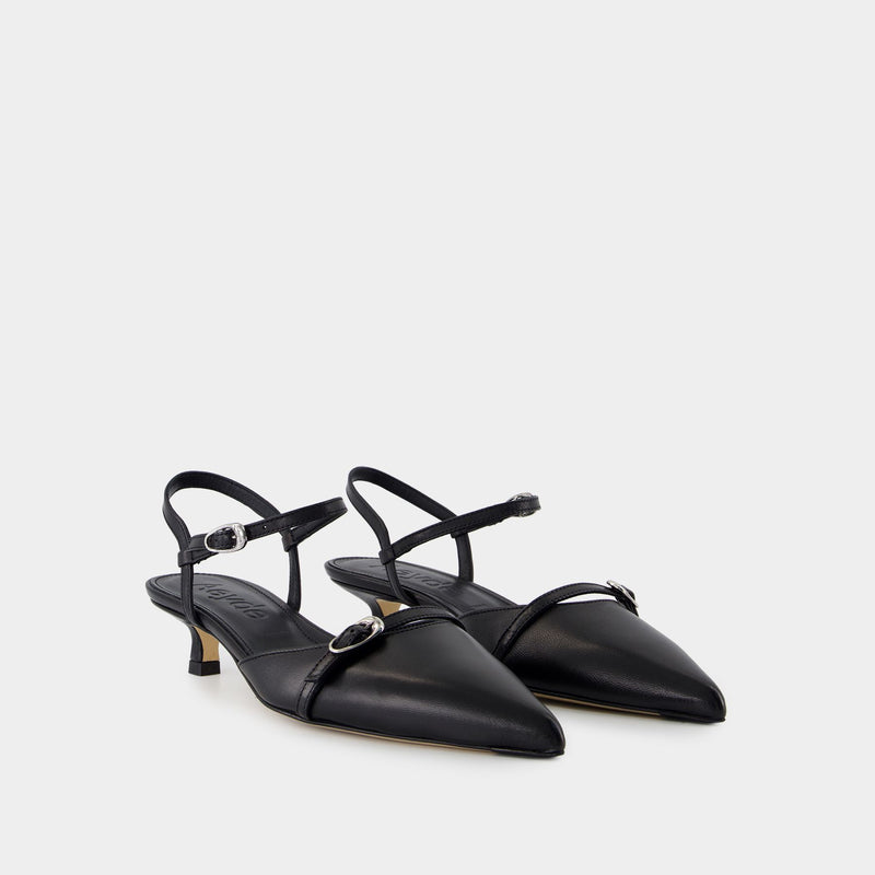 Sandales Melia - Aeyde - Cuir - Noir