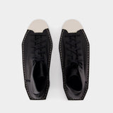 Sneakers Kyasu Hi - Y-3 - Cuir - Noir