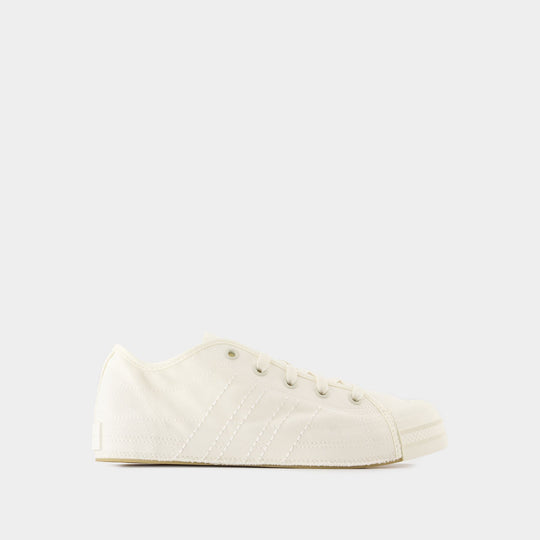 Sneakers Nizza Lo - Y-3 - Cuir - Blanc