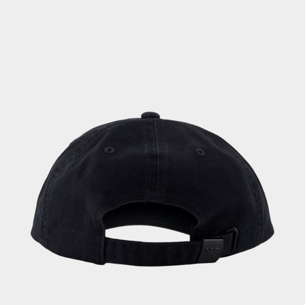 Casquette - Y-3 - Coton - Noir